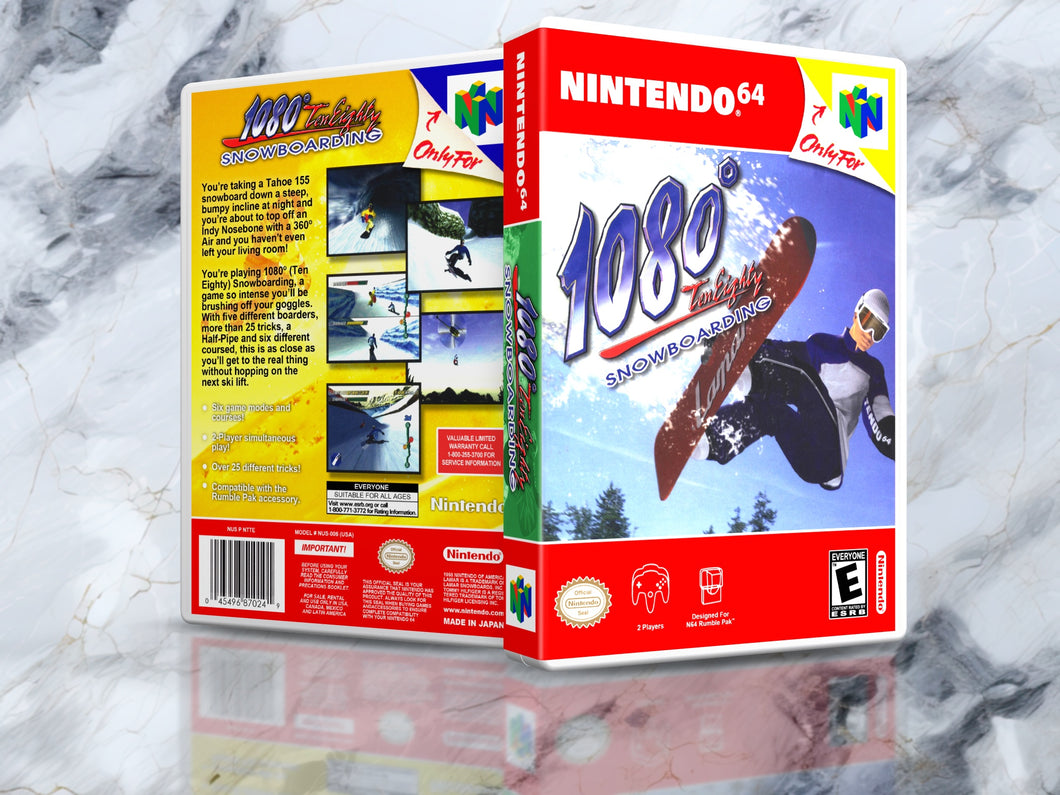 1080 Snowboarding - N64 Case