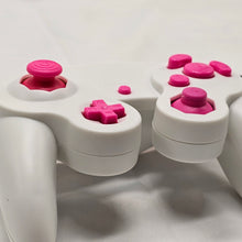 Load image into Gallery viewer, Custom Made GameCube Controller, NGC Pink on White Gamepad For Game Cube, Wii, Wii U &amp; Switch
