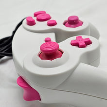 Load image into Gallery viewer, Custom Made GameCube Controller, NGC Pink on White Gamepad For Game Cube, Wii, Wii U &amp; Switch
