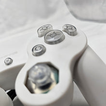 Load image into Gallery viewer, Custom Made GameCube Controller, NGC Crystal Grey on White Gamepad For Game Cube, Wii, Wii U &amp; Switch
