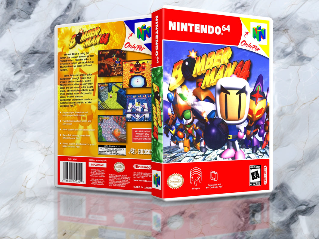 Bomberman 64 - N64 Case