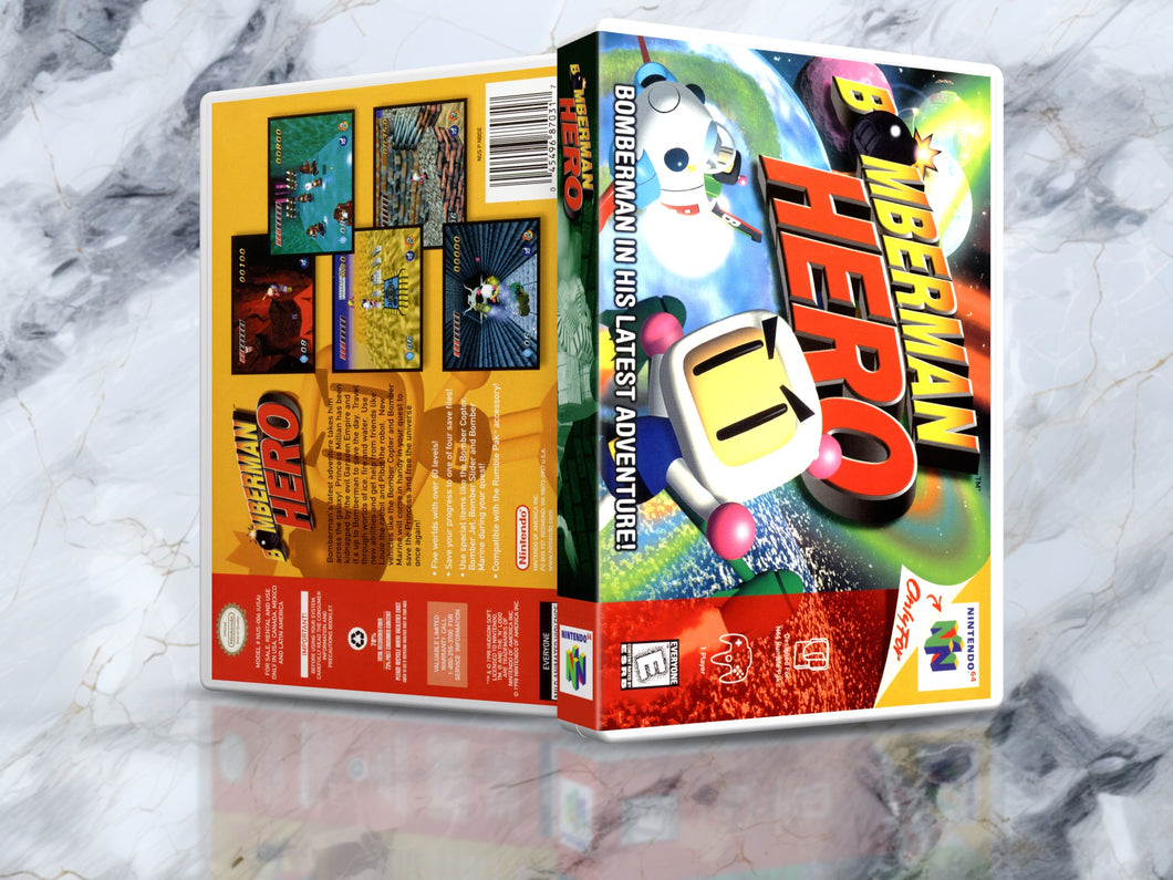 Bomberman Hero Alt - N64 Case