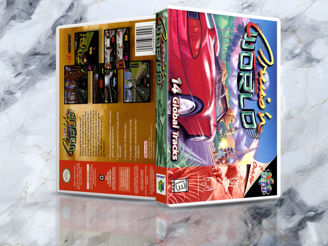 Cruis'n World - N64 Case