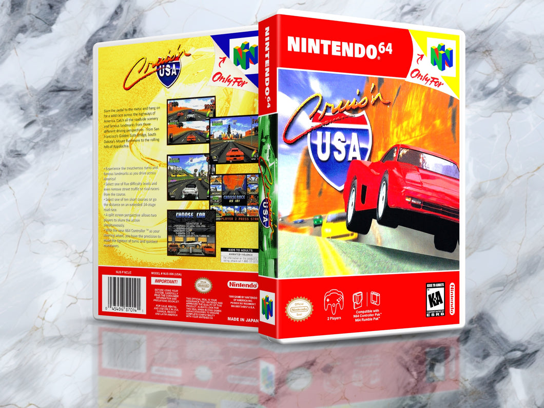 Cruisin' USA - N64 Case