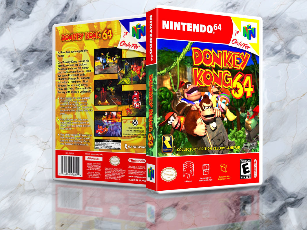 Donkey Kong 64 - N64 Case