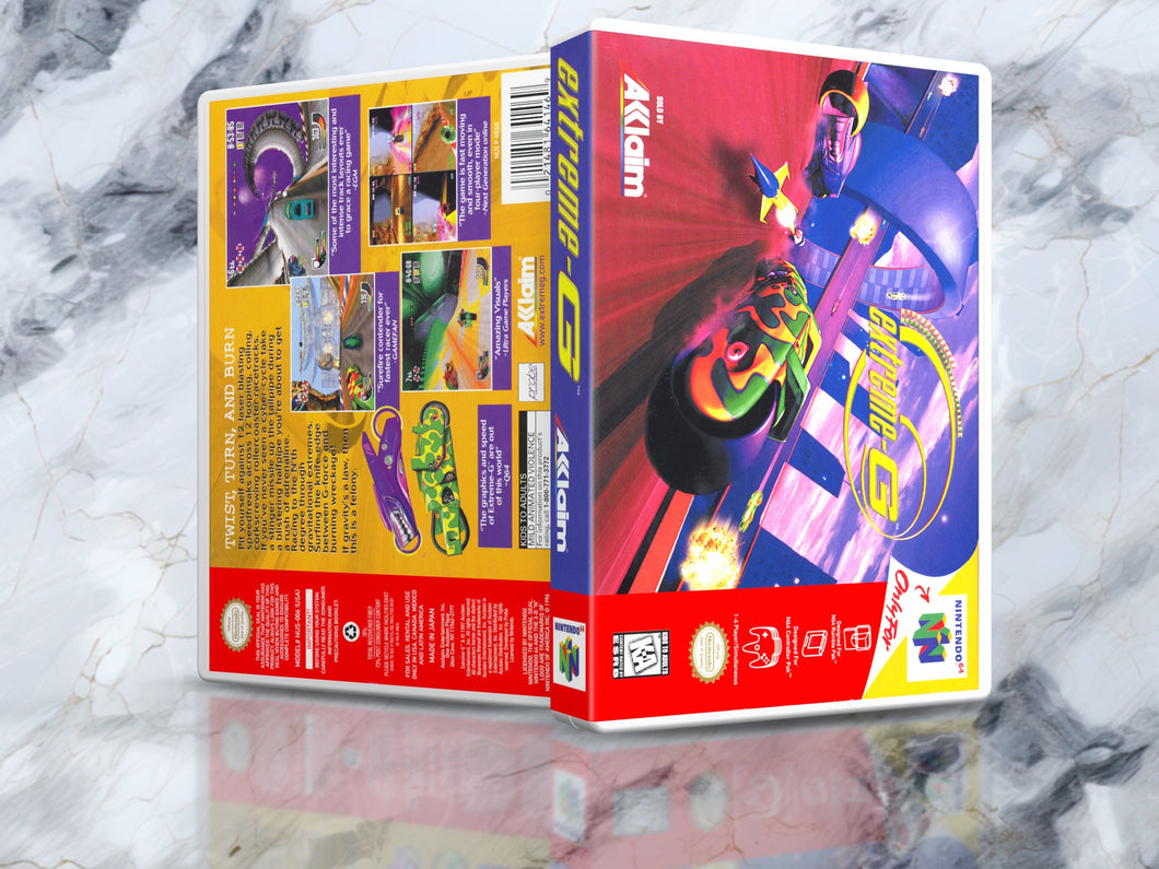 Extreme G - N64 Case