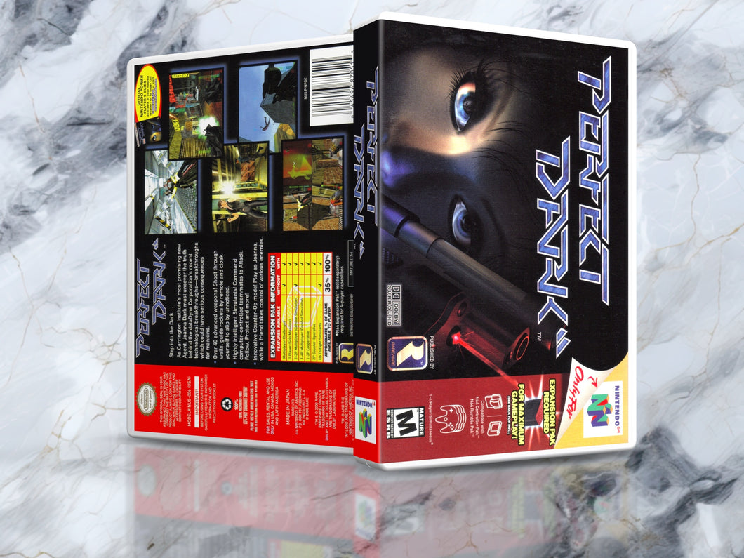 Perfect Dark - N64 Case - No Game Included