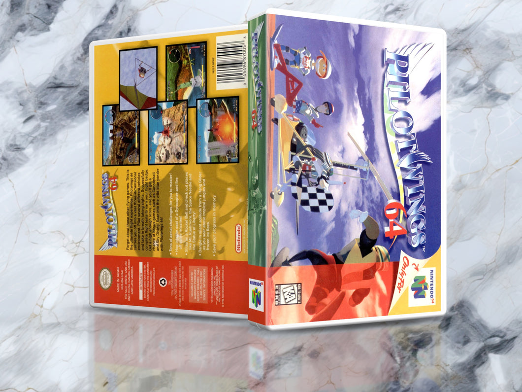 Pilot wings 64 - N64 Case - No Game Included