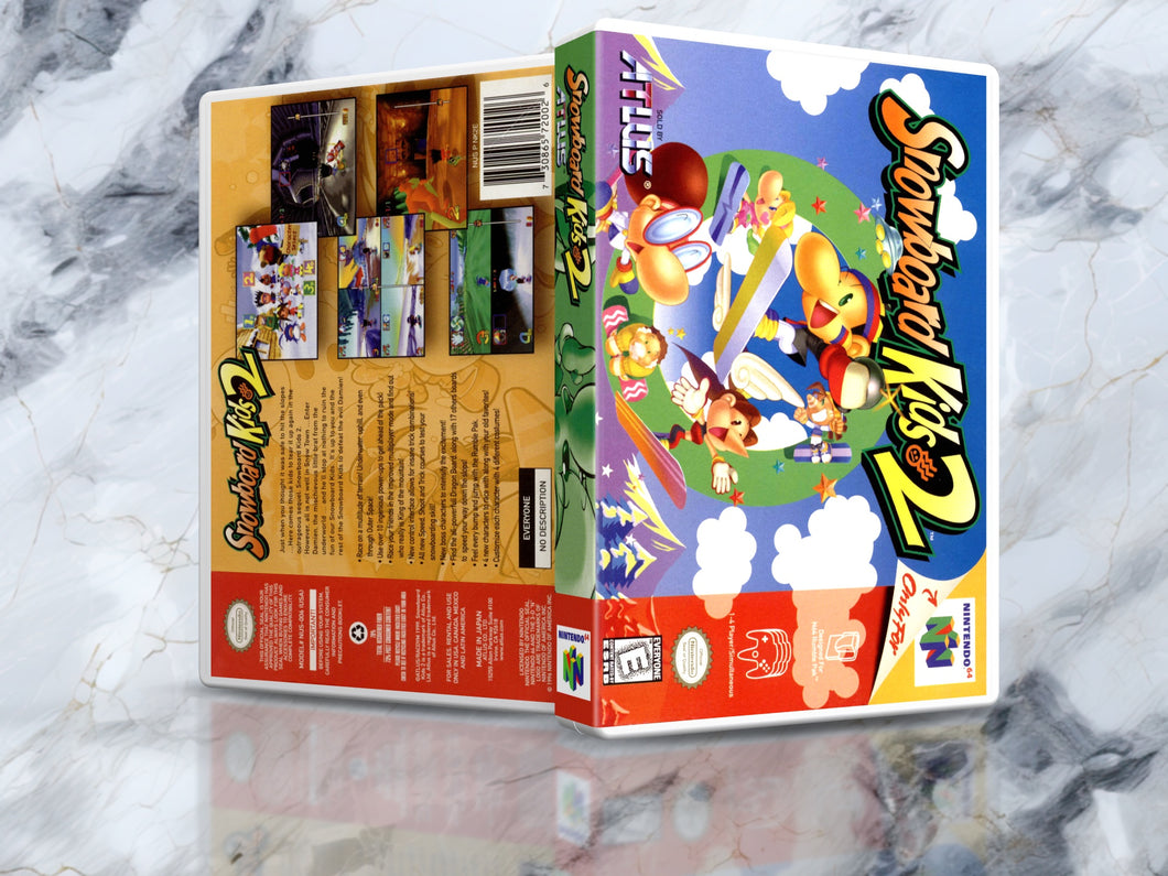 Snowboard Kids 2 - N64 Case - No Game Included