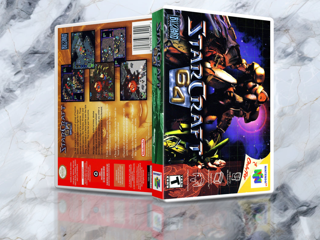 Starcraft 64 - N64 Case - No Game Included