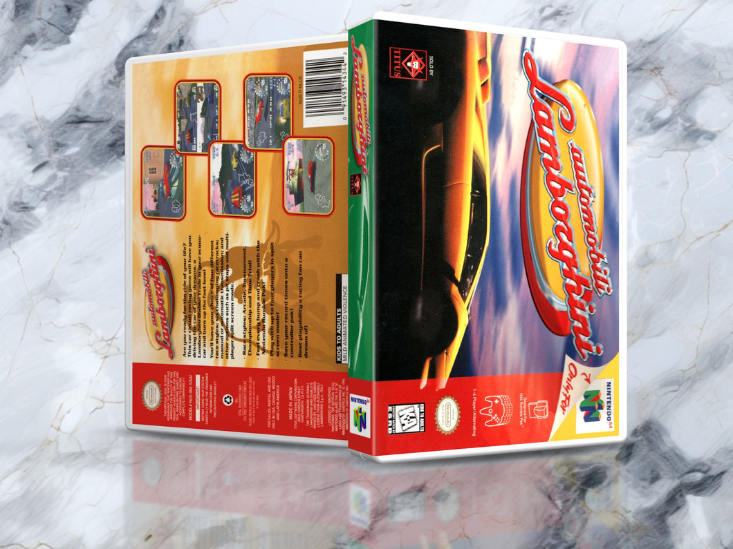 AutoMobili - N64 Case