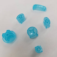 Load image into Gallery viewer, Gamecube Controller Buttons Crystal Blue 3rd Party
