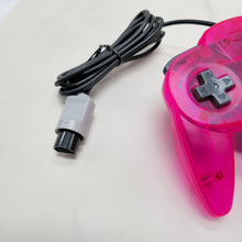 Load image into Gallery viewer, New Modded Shell Handmade Wired Controller Joystick Compatible With Nintendo 64 N64 Crystal Pink
