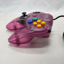 Load image into Gallery viewer, New Modded Handmade Shell Wired Controller Joystick Compatible With Nintendo 64 N64 Crystal Purple
