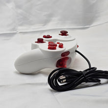 Load image into Gallery viewer, Custom Made GameCube Controller, NGC Crystal Red on White Gamepad For Game Cube, Wii, Wii U &amp; Switch
