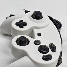 Load image into Gallery viewer, Custom Made GameCube Controller, NGC Crystal Black on White Gamepad For Game Cube, Wii, Wii U &amp; Switch
