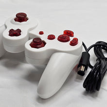 Load image into Gallery viewer, Custom Made GameCube Controller, NGC Crystal Red on White Gamepad For Game Cube, Wii, Wii U &amp; Switch
