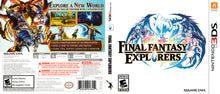 Load image into Gallery viewer, Final Fantasy Explorers - 3DS Game Case - KeeranSales
