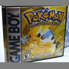 Load image into Gallery viewer, Pokemon Yellow Game Case - Game Boy Color Game Case - No Game Included - KeeranSales
