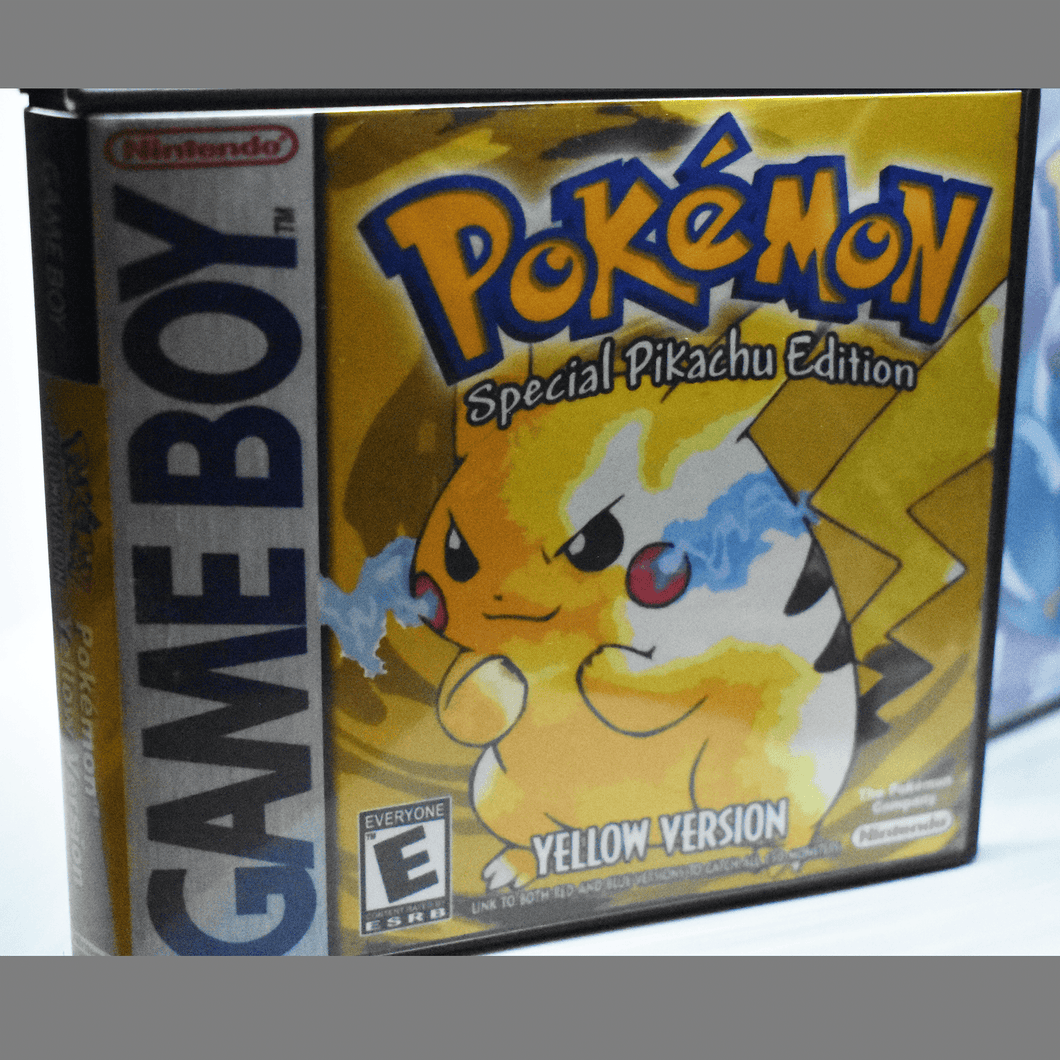 Pokemon Yellow Game Case - Game Boy Color Game Case - No Game Included - KeeranSales