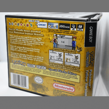 Load image into Gallery viewer, Pokemon Yellow Game Case - Game Boy Color Game Case - No Game Included - KeeranSales
