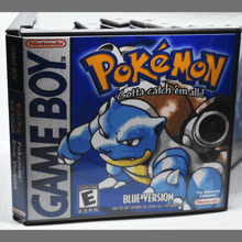 Load image into Gallery viewer, Pokemon Blue Game Case - Game Boy Color Game Case - No Game Included - KeeranSales
