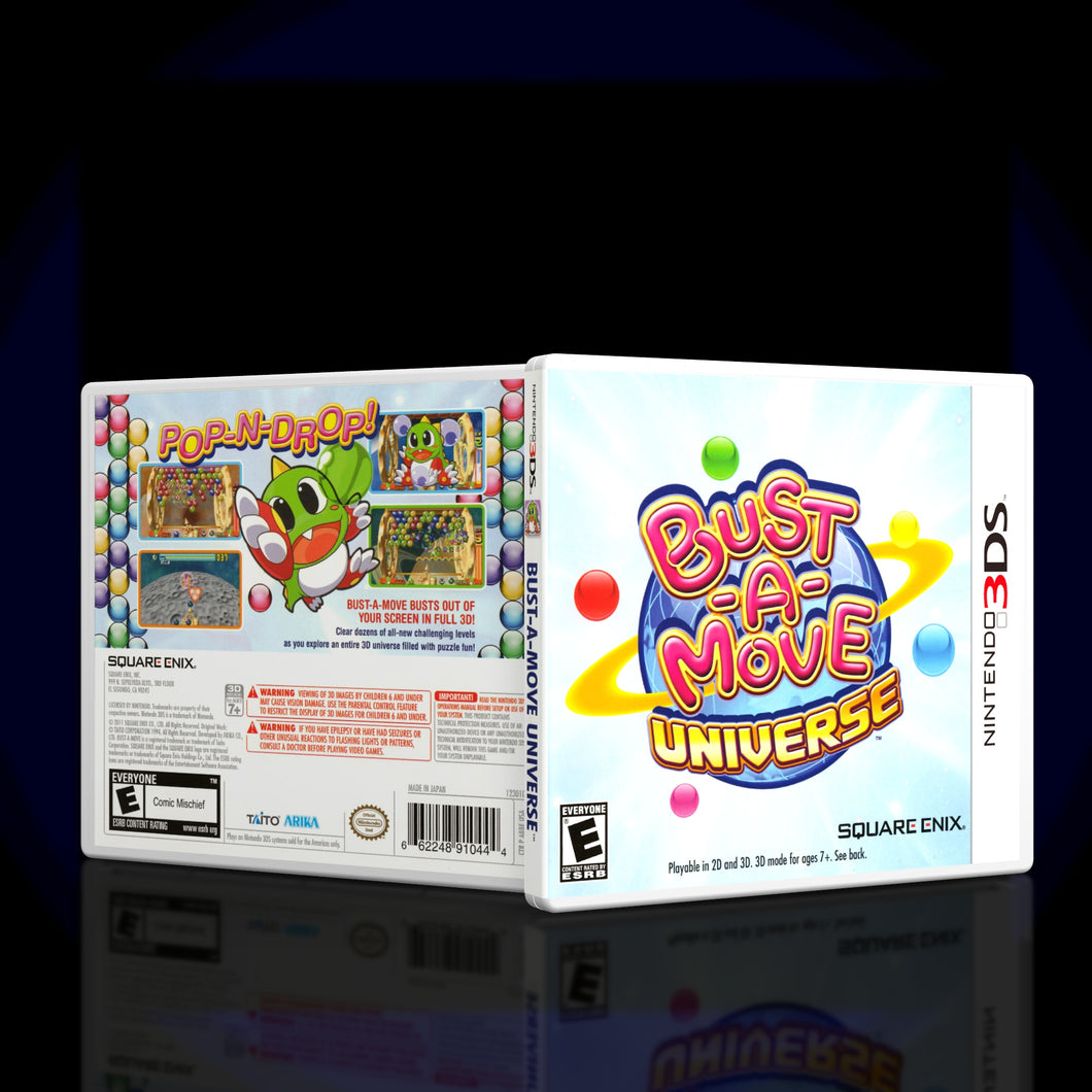 Bust A Move Universe - 3DS Game Case - KeeranSales