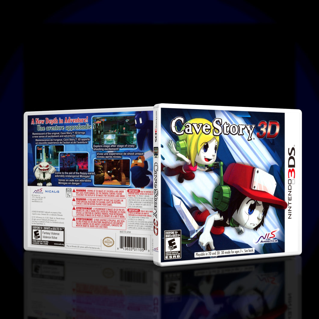 Cave Story 3d - 3DS Game Case - KeeranSales