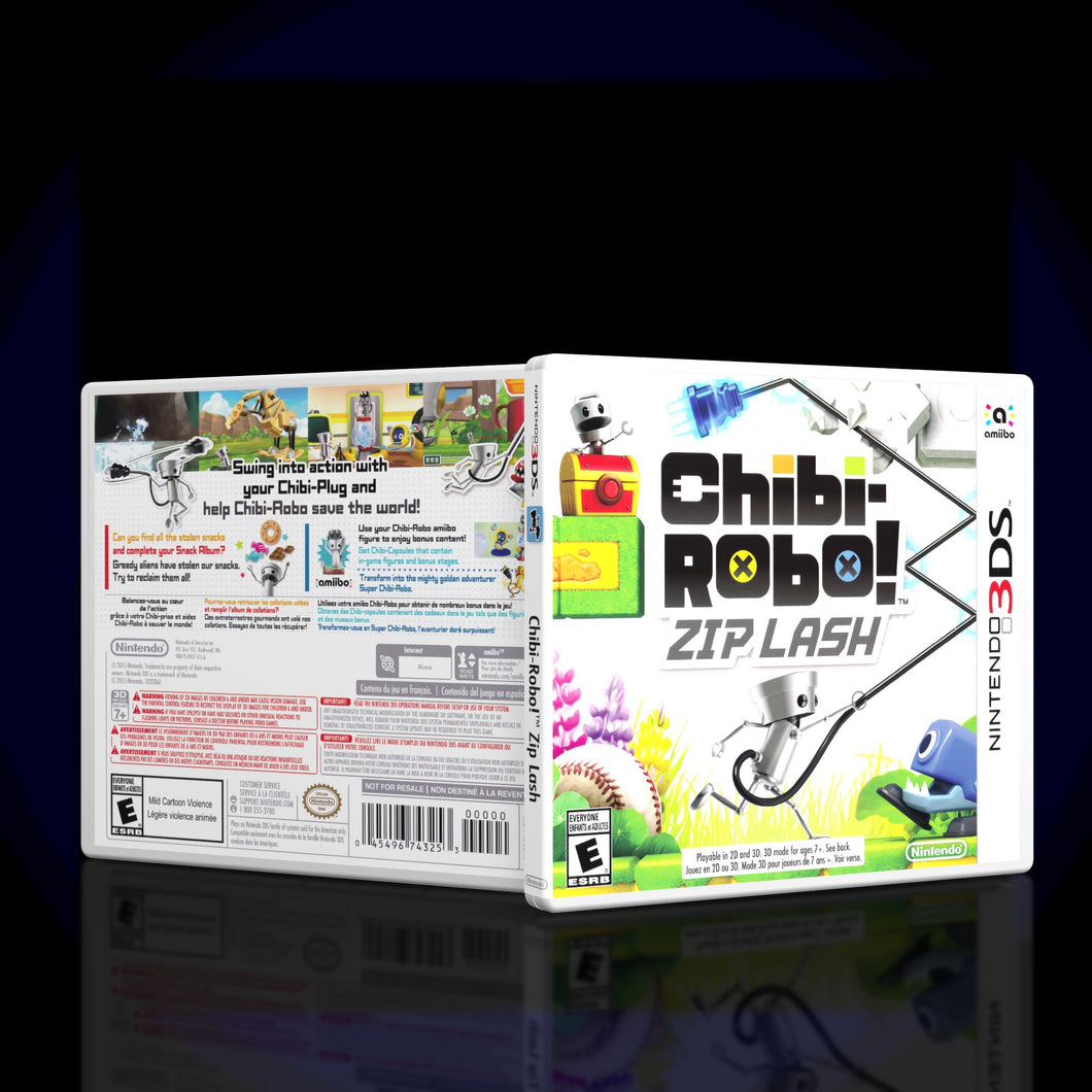 Chibi Robo Zip Flash- 3DS Game Case - KeeranSales