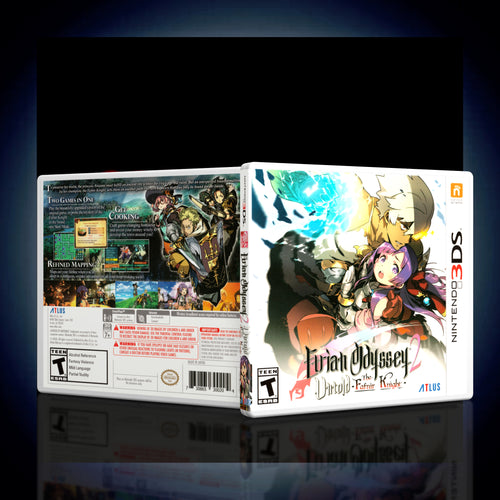 Etrian Odyssey Untold The Fafnir Knight - 3DS Game Case - KeeranSales