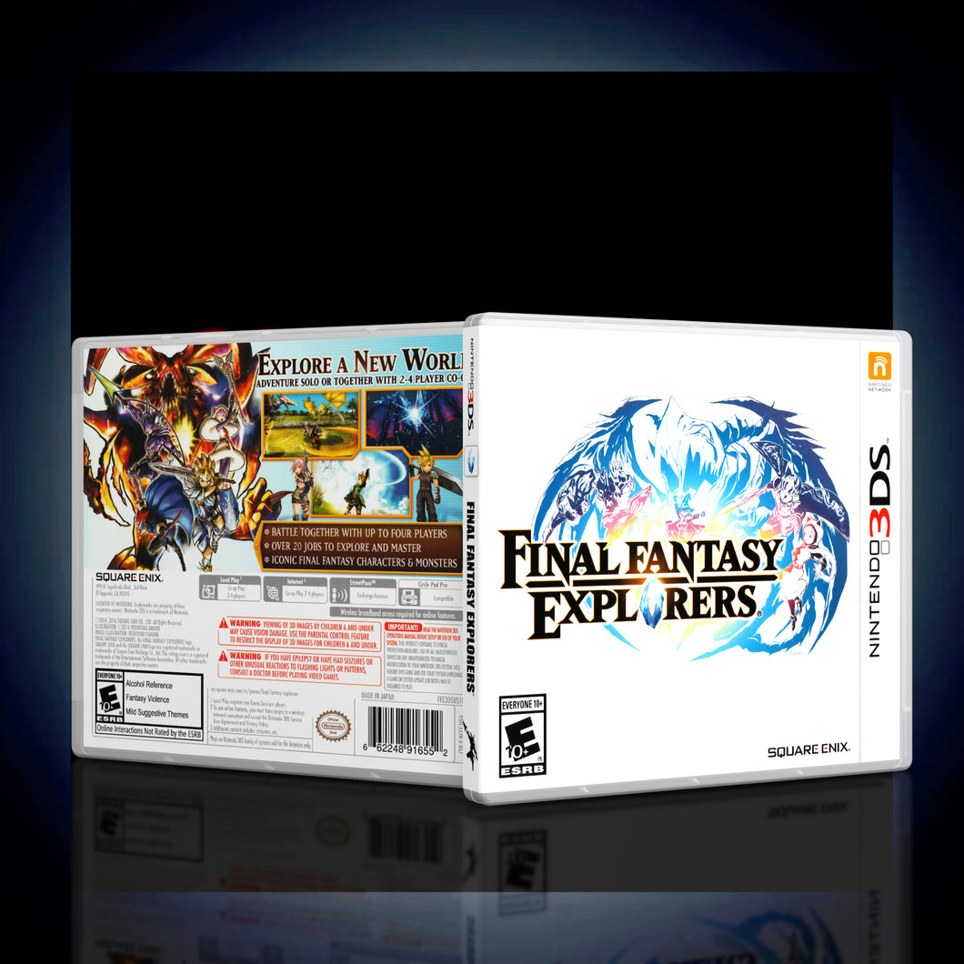 Final Fantasy Explorers - 3DS Game Case - KeeranSales