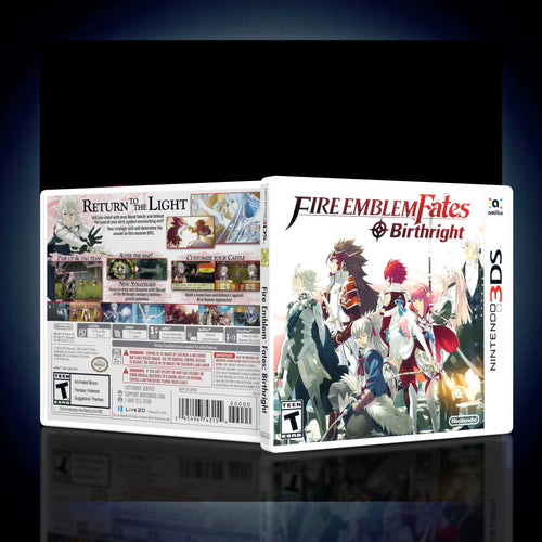 Fire Emblem Birthright - 3DS Game Case - KeeranSales