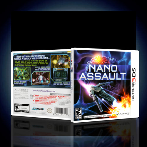 Nano Assault- 3DS Game Case - KeeranSales