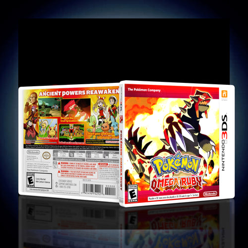 Pokemon Omega Ruby - 3DS Game Case - KeeranSales