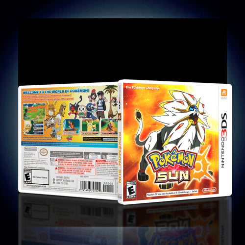 Pokemon Sun - 3DS Game Case - KeeranSales