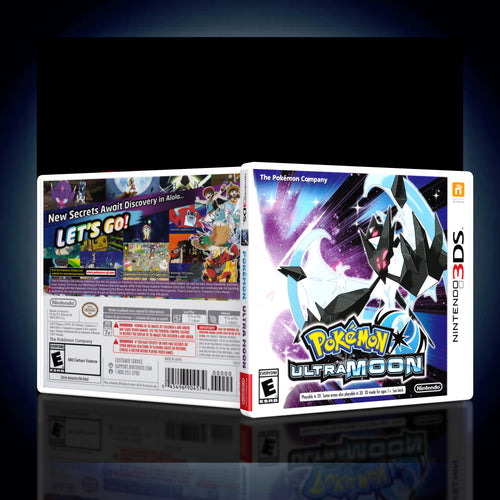 Pokemon Ultra Moon - 3DS Game Case - KeeranSales