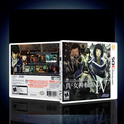 Shin Megami Tensei 4 - 3DS Game Case - KeeranSales