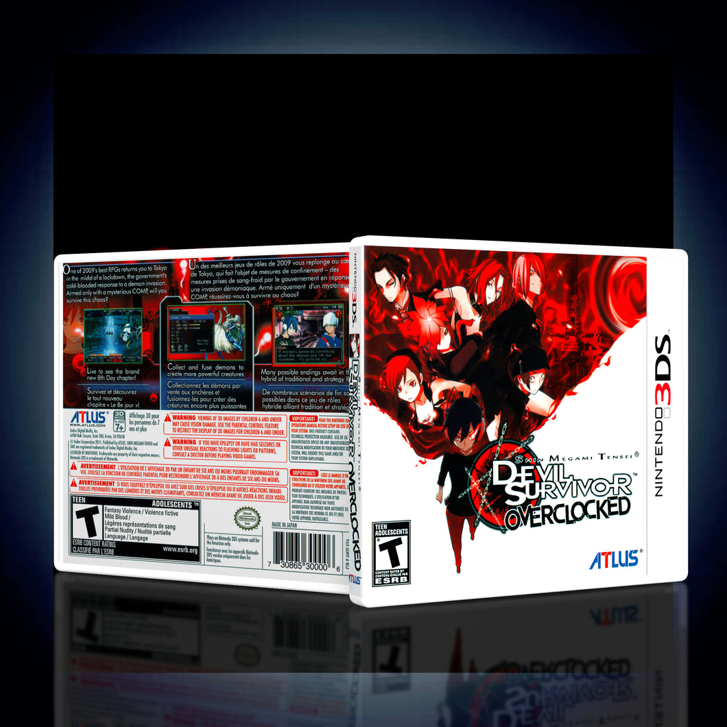 Devil Summoner OverClocked- 3DS Game Case - KeeranSales