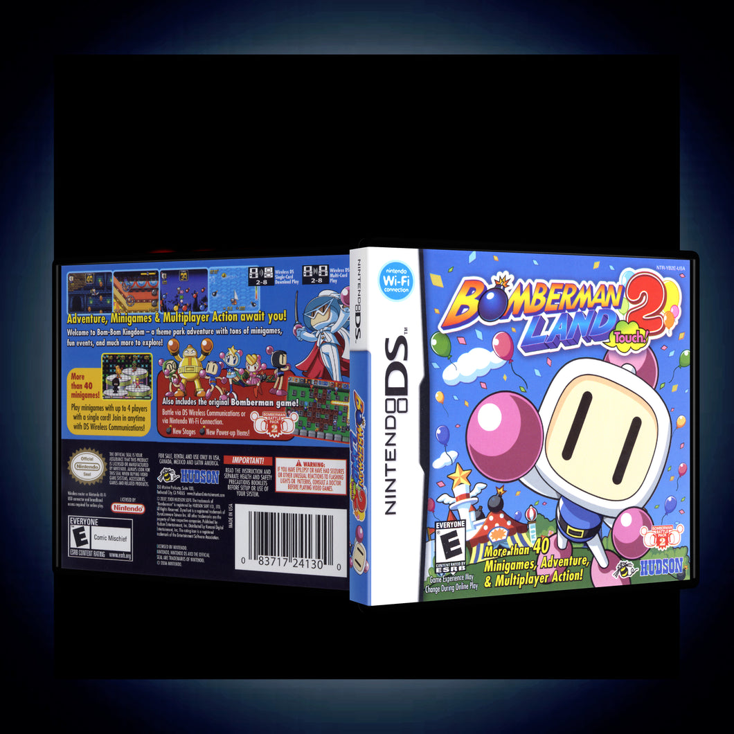 BomberMan Land 2 - NDS Case Only - KeeranSales