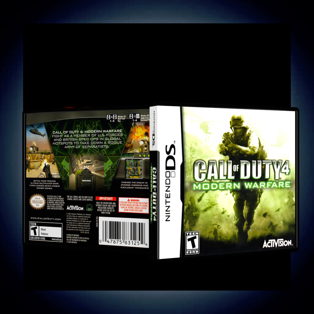 Call of Duty Modern Warfare - NDS Case Only - KeeranSales