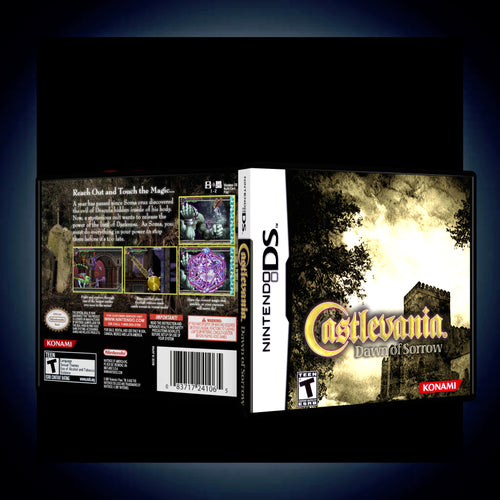 Castlevania Dawn of Sorrow Alt 1 - NDS Case Only - KeeranSales