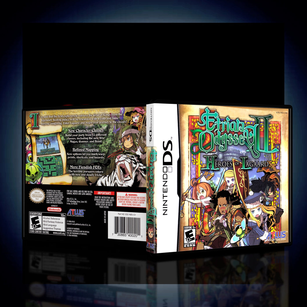 Etrian Odyssey 2 - NDS Case Only - KeeranSales