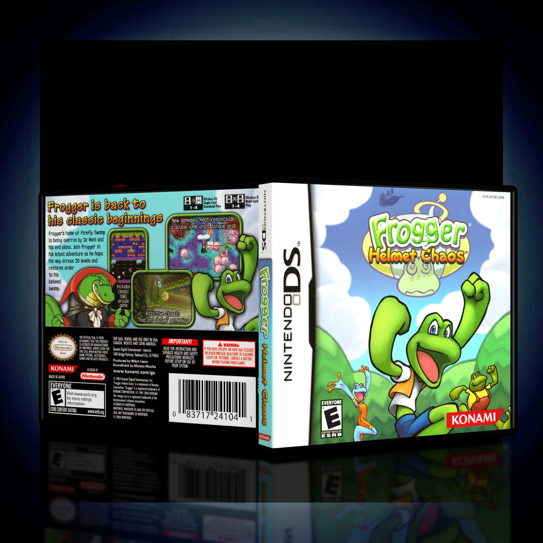 Frogger Helmet Chaos - NDS Case Only - KeeranSales