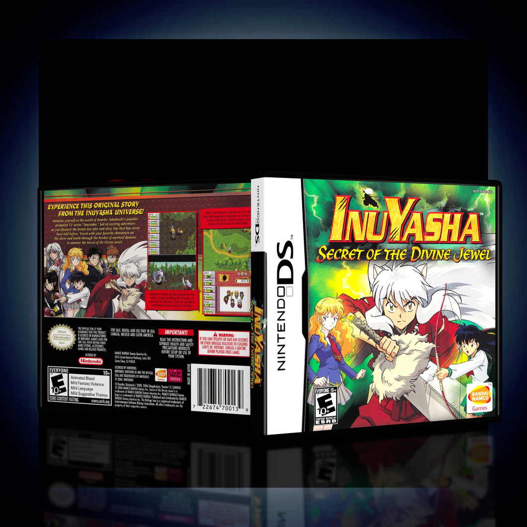 Inuyasha Secret of The Divine Jewel - NDS Case Only - KeeranSales