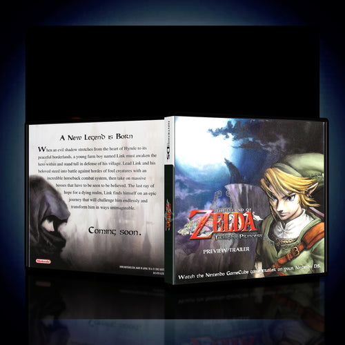 Legend of Zelda Twilight Princess Demo Trailer - NDS Case Only - KeeranSales