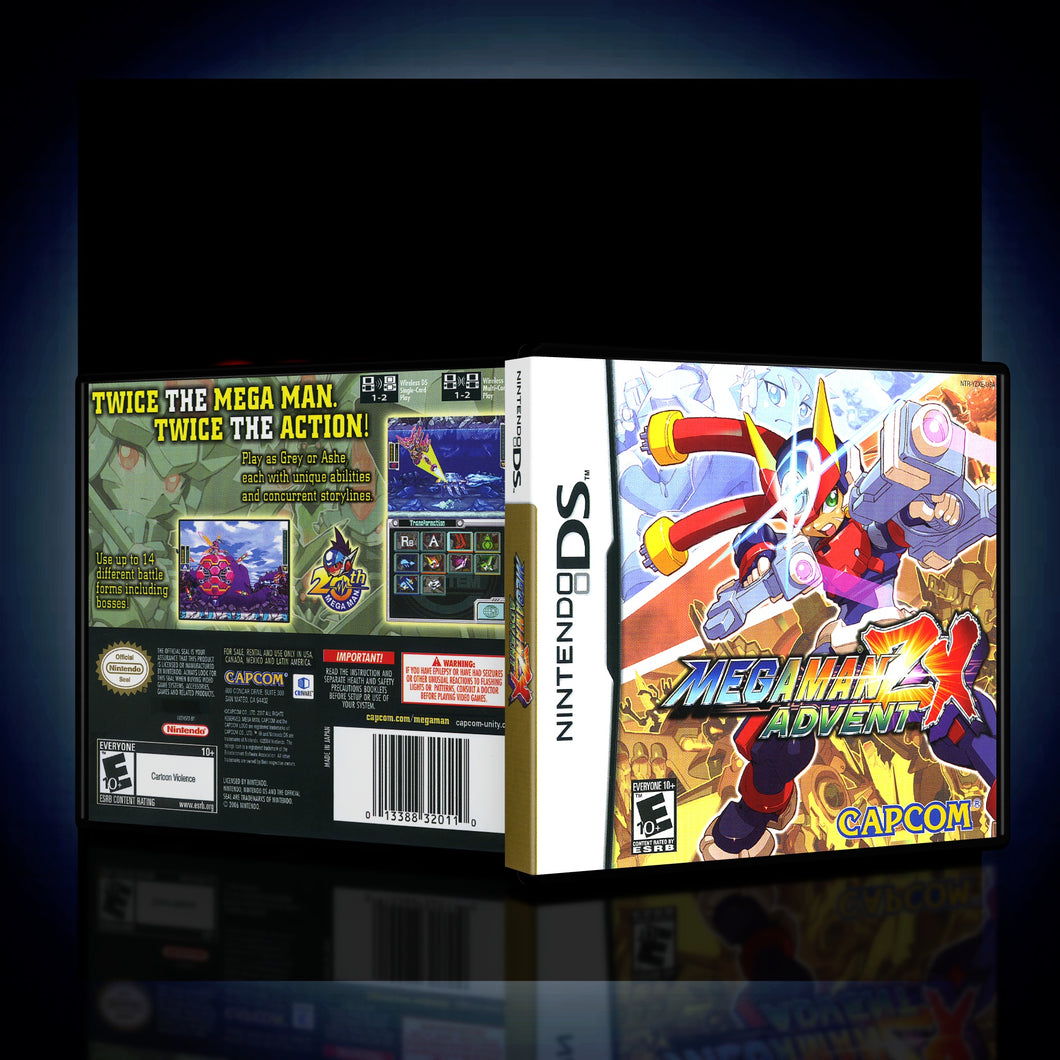 Megaman ZX Advent - NDS Case Only - KeeranSales