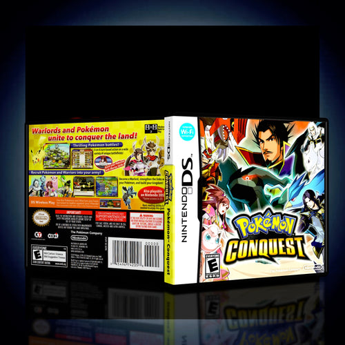 Pokemon Conquest - NDS Case Only - KeeranSales