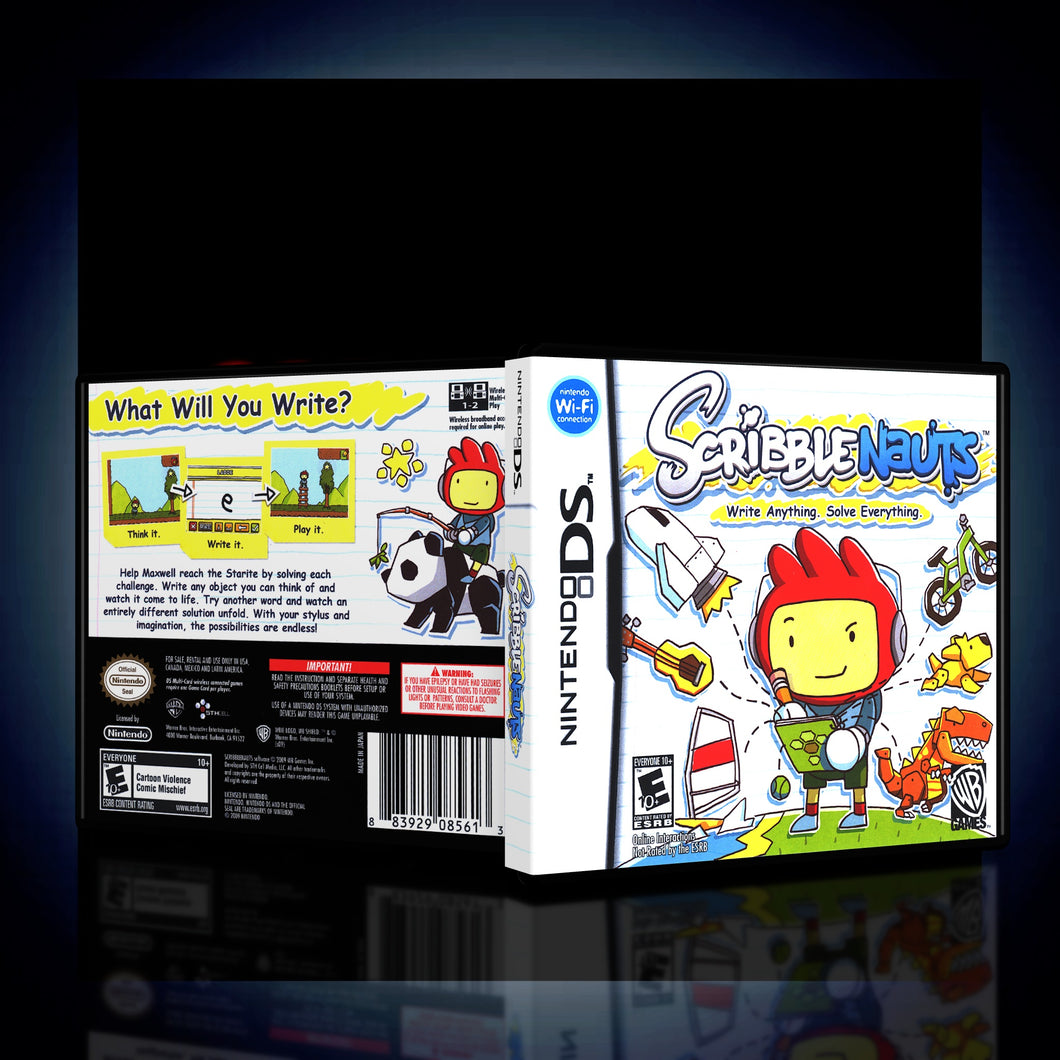 ScribbleNauts - NDS Case Only - KeeranSales