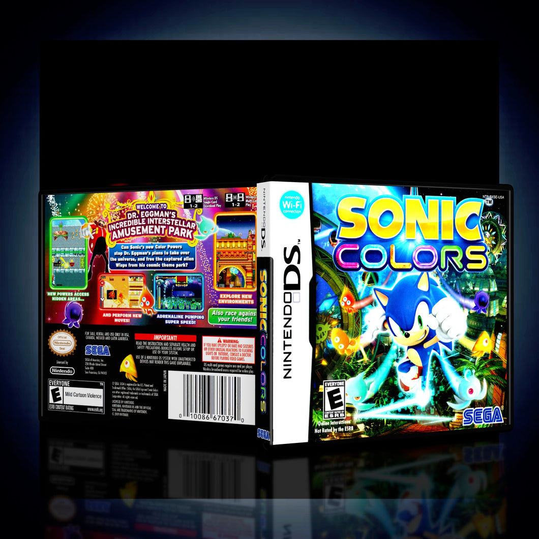 Sonic Colors - NDS Case Only - KeeranSales