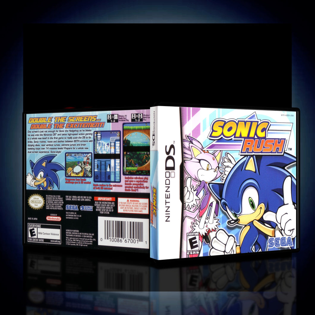 Sonic Rush - NDS Case Only - KeeranSales